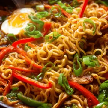 Chicken Vegetable Ramen Noodles