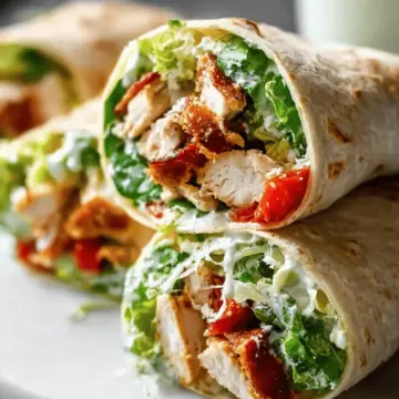 Chicken Caesar Wraps