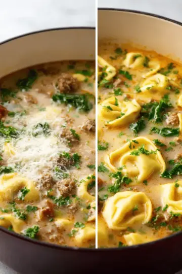 Sausage Tortellini Soup