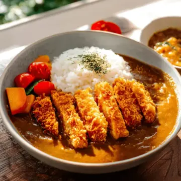 Katsu Curry (Japanese Curry with Chicken Cutlet)