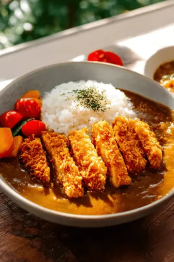 Katsu Curry (Japanese Curry with Chicken Cutlet)