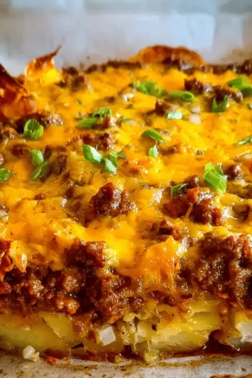 Cheesy Ground Beef and Potatoes