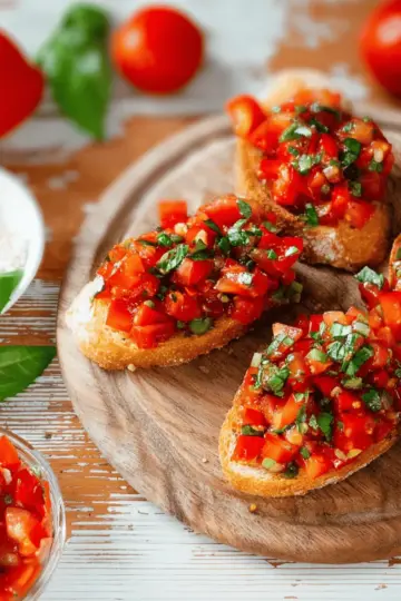 Original Bruschetta Rezept mit Tomaten