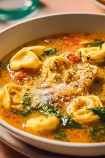 Chicken Tortellini Soup