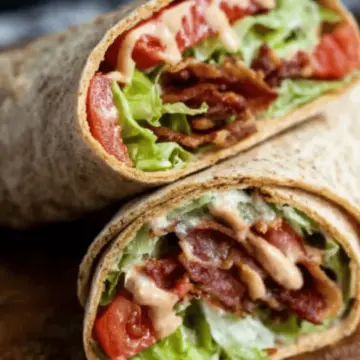BLT Wraps with Secret Sauce