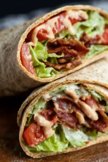BLT Wraps with Secret Sauce