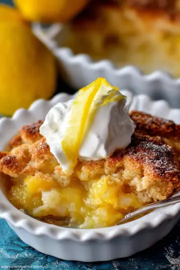 Magic Lemon Cobbler