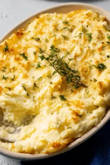 Creamy Baked Mashed Potatoes