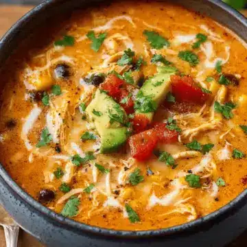Creamy Chicken Enchilada Soup