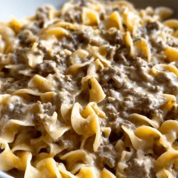 Ground Beef Stroganoff