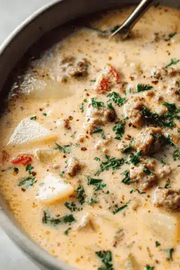 Creamy Italian Sausage Soup