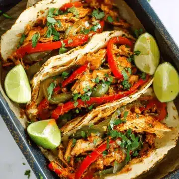 Slow Cooker Chicken Fajitas
