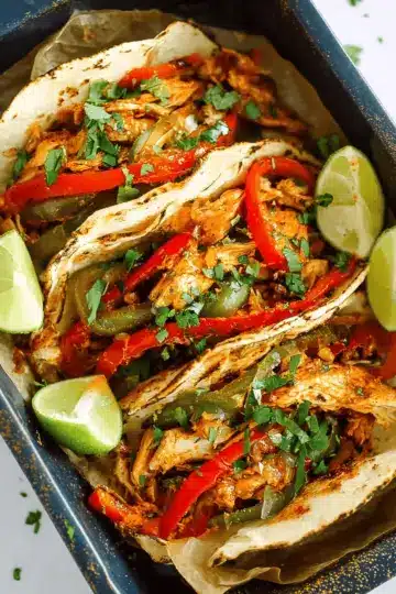 Slow Cooker Chicken Fajitas