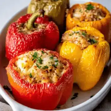 Rice Stuffed Peppers