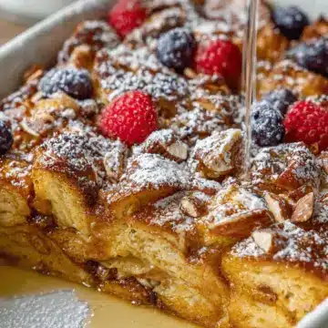 Croissant French Toast Casserole