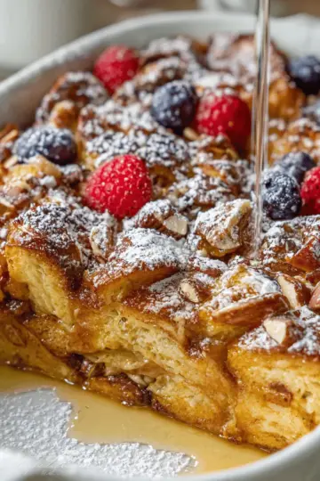 Croissant French Toast Casserole