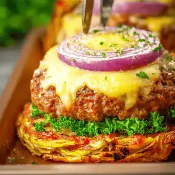 🥬 Cabbage Burgers (Low-Carb & Delicious!)