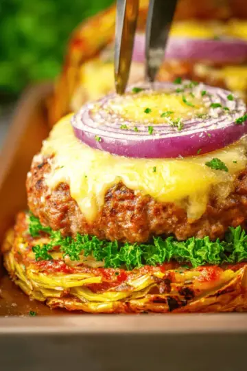 🥬 Cabbage Burgers (Low-Carb & Delicious!)