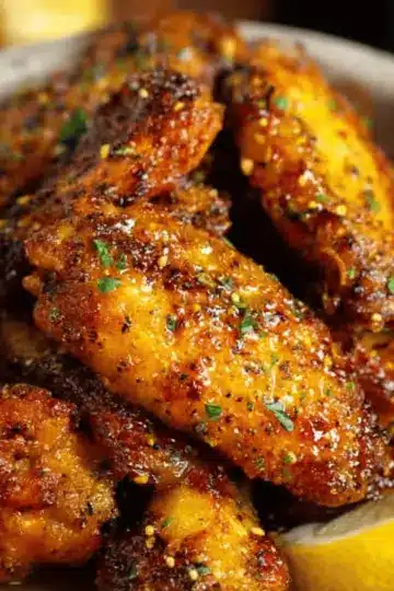 Honey Lemon Pepper Wings