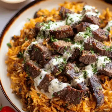 Steak & Queso Rice