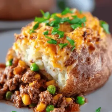 Shepherd’s Pie Baked Potatoes
