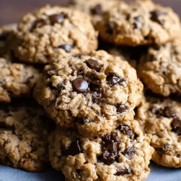 Chewy Oatmeal Chocolate Chip Cookies
