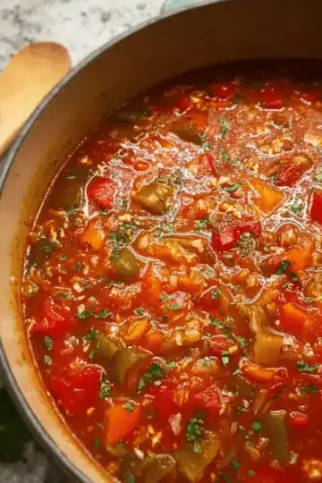 Stuffed Pepper Soup