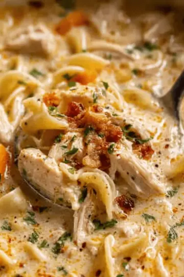 Crack Chicken Noodle Soup