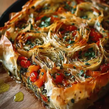Veggie Phyllo Bake