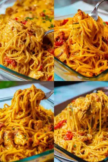 Spicy Chicken Spaghetti