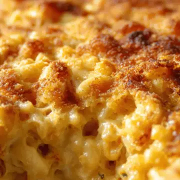 Southern Baked Macaroni and Cheese Casserole