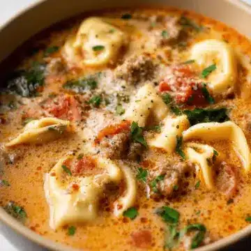 Italian Sausage Tortellini Soup