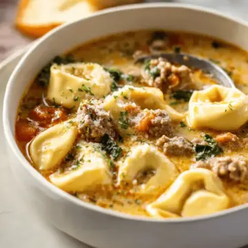 Sausage Tortellini Soup
