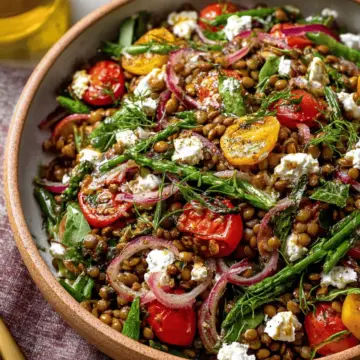 Mediterranean Lentil Salad