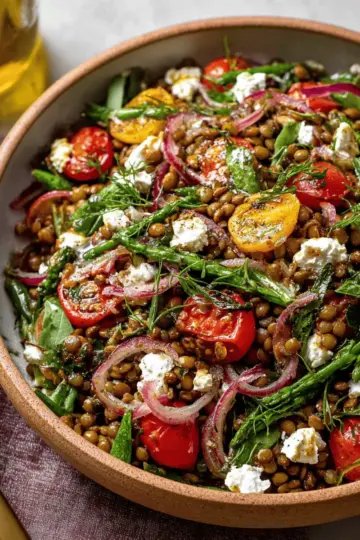 Mediterranean Lentil Salad