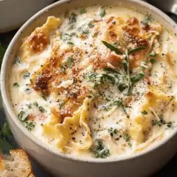 White Lasagna Soup