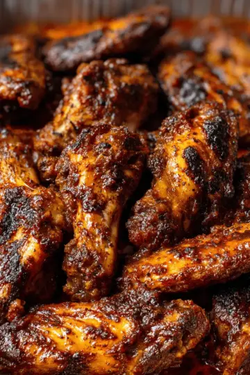 Baked Jamaican Jerk Chicken Wings
