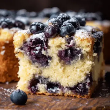 Melt In Your Mouth Blueberry Cake