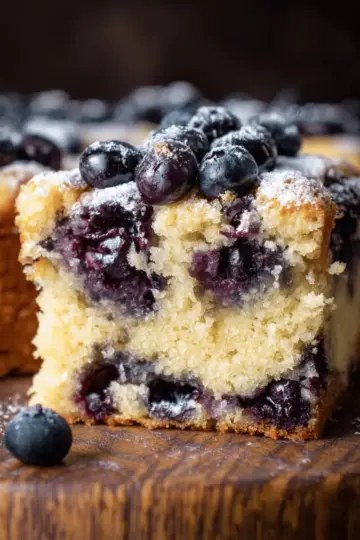 Melt In Your Mouth Blueberry Cake