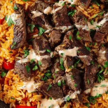 Steak & Queso Rice