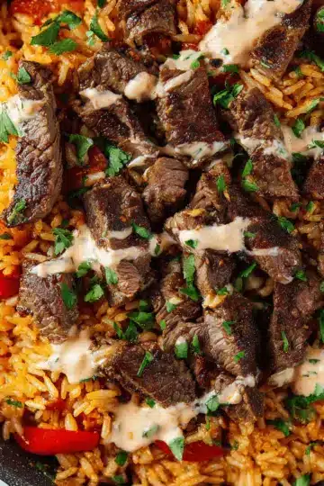 Steak & Queso Rice