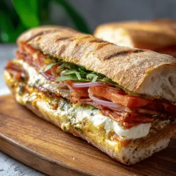 The Ultimate Gourmet Ciabatta Sandwich