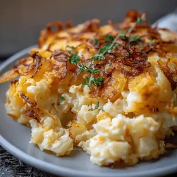 French Onion Funeral Potatoes