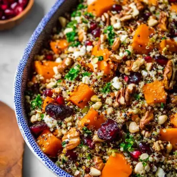 Roasted Butternut Squash Quinoa Salad