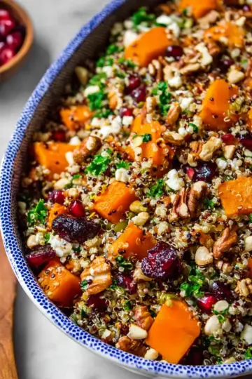 Roasted Butternut Squash Quinoa Salad