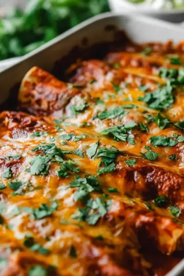 Easy Chicken Enchiladas