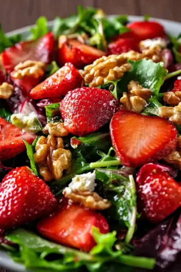 Strawberry Walnut Salad