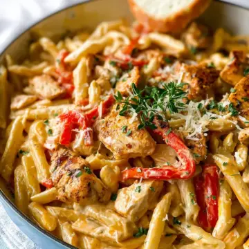 Creamy Cajun Chicken Pasta