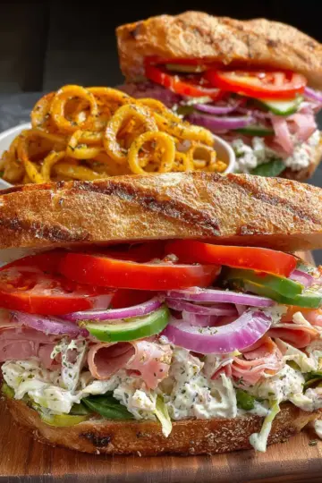 Grinder Salad Sandwiches