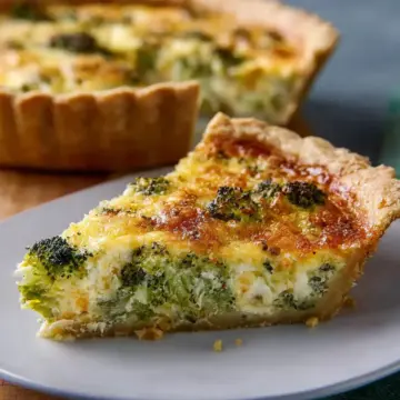 Easy Broccoli Quiche